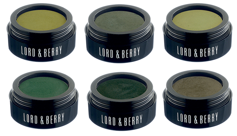 Lord & Berry Eye shadows (£12) Eden / Green Fairy / Luxurious Lime / Jungle Party / Rock / Victoria