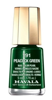 MAVALA mini nail polish in Peacock Green (£4.95)