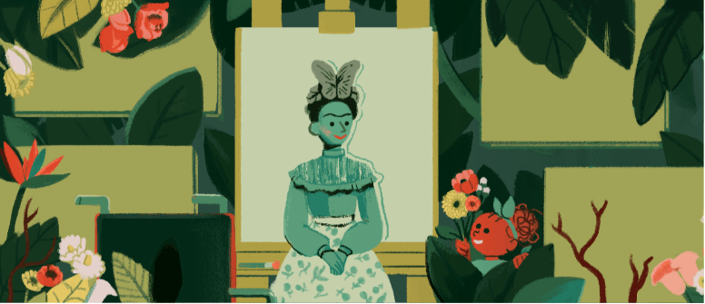 Google's Frida Kahlo doodle