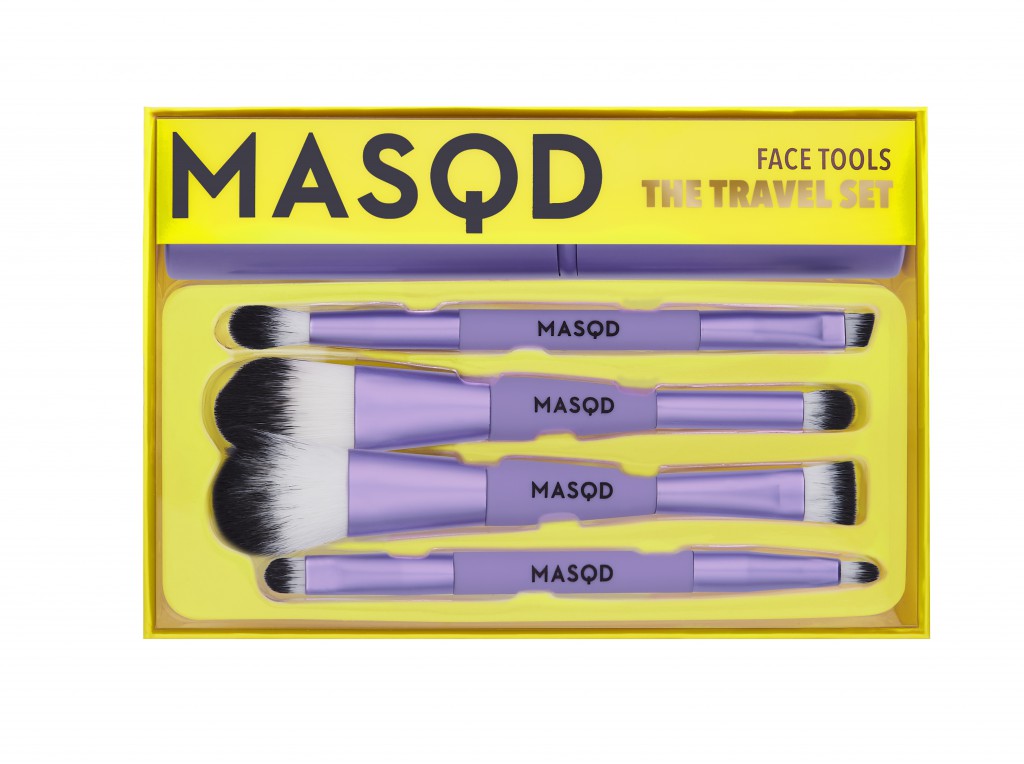 MASQD travel brushes